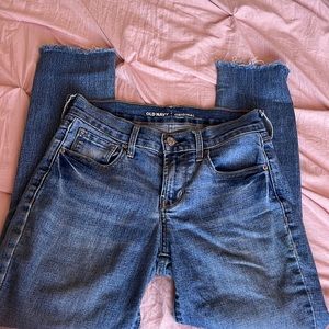 00 Regular straight ankle jeans